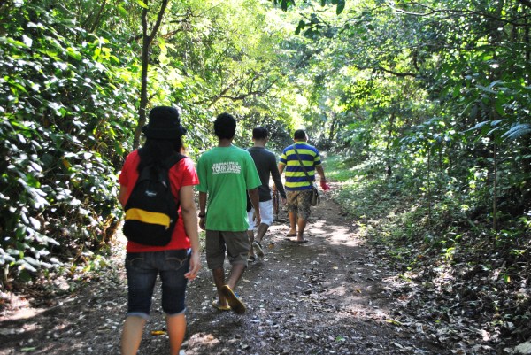 Trekking to Kabigan Falls