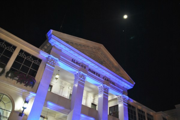 Ilocos Norte Capitol during the Night