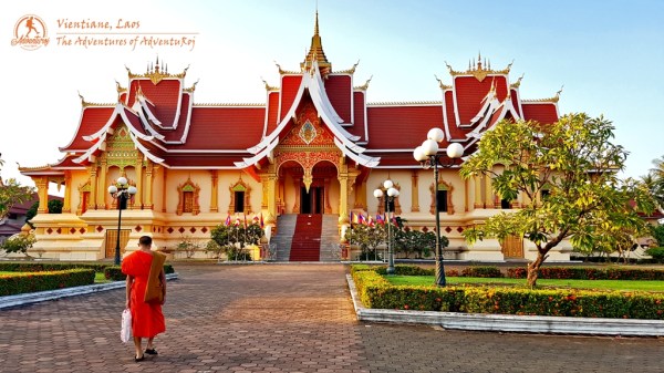 Monk in Laos