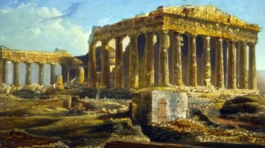 Parthenon in Greece
